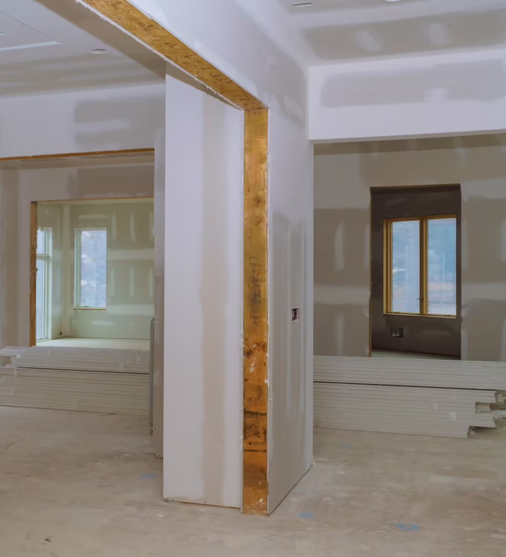 Process for under construction, remodeling, renovation extension reconstruction